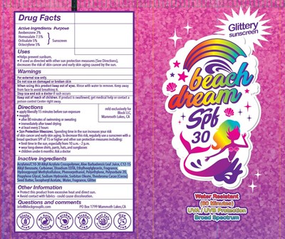 01b Lbl_block_beach Dream Glitter Spf30 (01b Lbl Block Beach Dream Glitter Spf30)